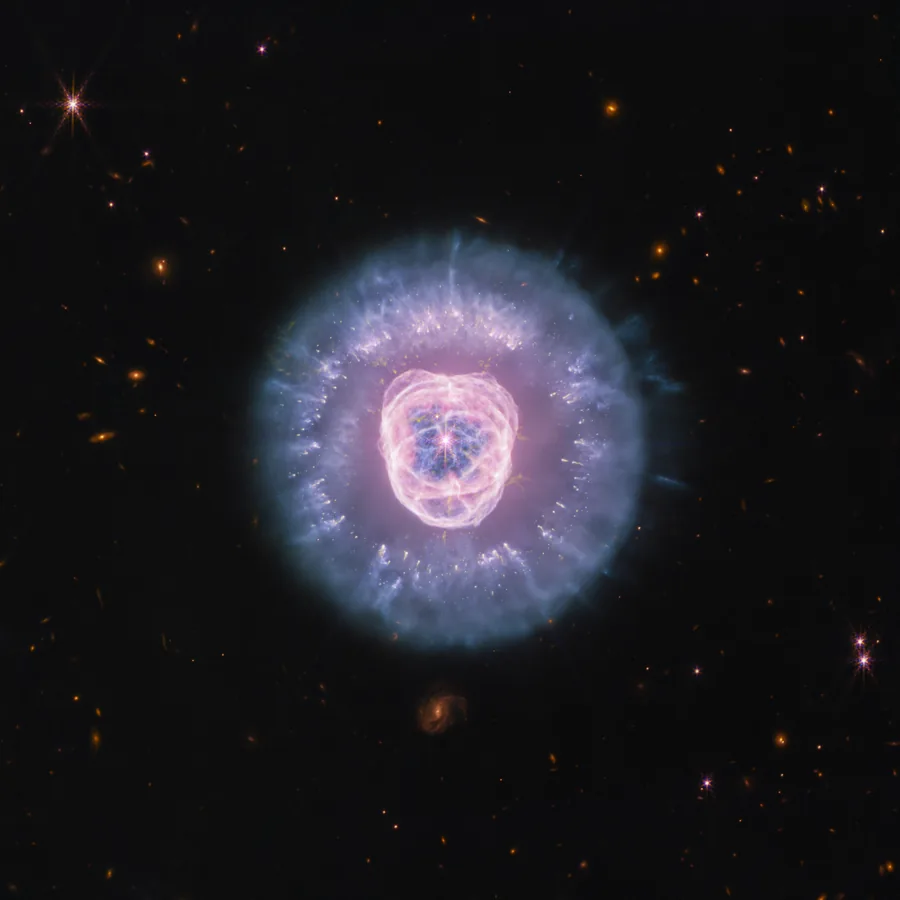 狮子星云在韦布的视野中咆哮