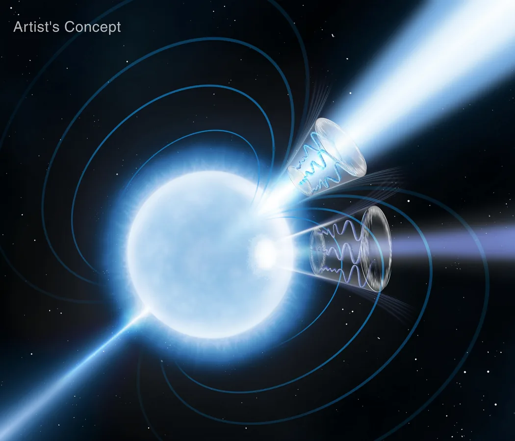 美国国家航天局（NASA）的成像X射线偏振探测器（IXPE）研究磁陀星