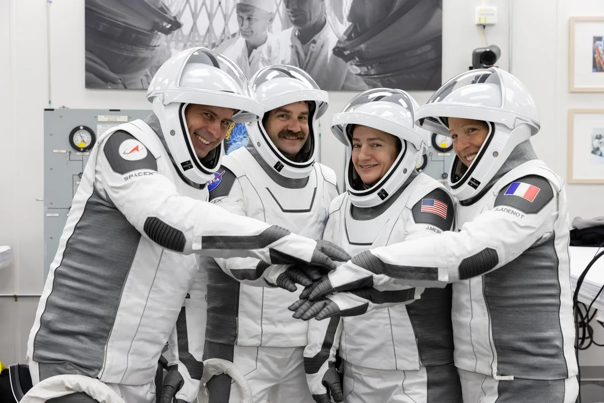 NASA’s SpaceX Crew-12 to Discuss Station Mission, Upcoming Return