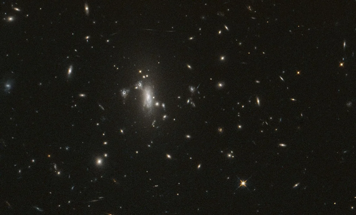 NASA’s Hubble Seeks Lensed Supernova, Marks 200,000 Orbits
